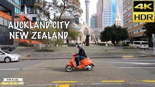 【4K HDR】Electric Scooter Ride Auckland City New Zealand!