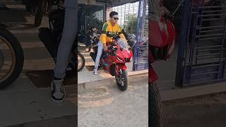 R15 V4 New Version Red Colour ️️️ #r15 #r15v4 #bikelover