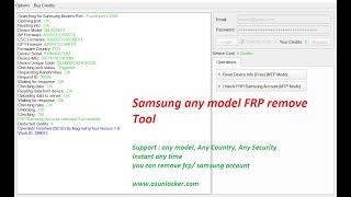 Samsung FRP Remove Tool Any model support samsung latest security frp remove tool samsung any