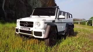 Шестиколесный детский электромобиль Gelandewagen с колесной формулой 6х4