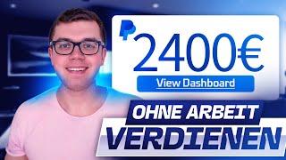 IMMER WIEDER 2400€  mit BEWEIS verdienen (GEHEIME Webseite) Der BESTE Weg Geld zu verdienen