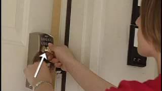 How To Use the Mechanical Key Override for Schlage FE575 and FE595