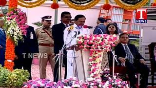 CM KCR Speech at Parade Grounds | Telangana Formation Day Celebrations | TNews Telugu