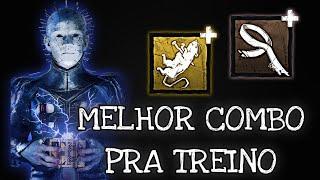 A MELHOR BUILD PRA TREINAR O PINHEAD || Dead by Daylight