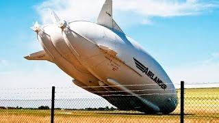 Airlander 10 crashing. Based on materials from the world's media