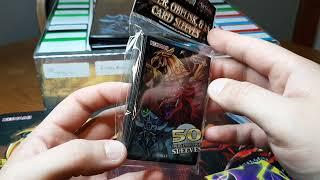 Yugioh!! Egyptian God Decks and More!! God Sleeves Giveaway!!