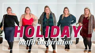 Plus Size Holiday Outfits 2021 | vlogmas day 10