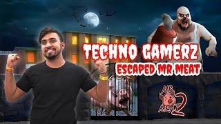 TECHNO GAMER MR MEAT 2 PRISON BREAK | I ESCAPED MR.MEAT 2 PRISON HORROR GAME | UJJWAL NEW VIDEO