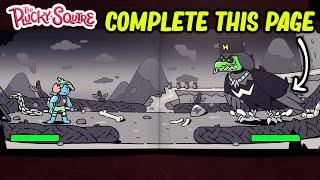 How to defeat the Mega Eagle Humpgrump in The Plucky Squire Chapter 8 Clash At The Castle!