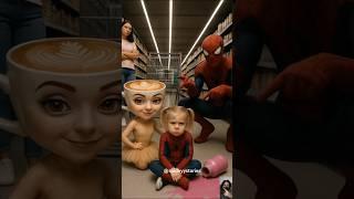  Evolution Spiderman Kids & Anomaly #shorts #marvel #spiderman