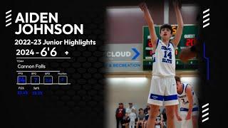 Aiden Johnson 2022-23 Basketball Season Highlights