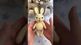 Чем не волшебство?🪄 #игрушкакрючком #handmade #bunnybaby #вязаниекрючком #knitting #toy #knit