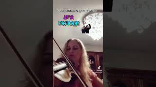 Riton Nightcrawlers-Friday-#Violin #Cover #Musician #StellaKristo #shorts