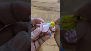Terracotta jewellery | How to stick the stud base for terracotta stud? #lingacreations   #airdryclay