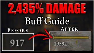 Highest Damage Possible | How to get 25x More Damage With Buffs | Elden Ring