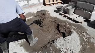 Как сделать бетон М 200 своими руками без бетономешалки