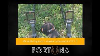 Minelab Equinox - новая прошивка V 3.1.3