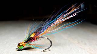 Tying The Polychrome Cascade Bead Head Salmon Fly