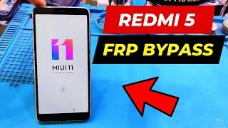  Redmi 5 Instantly! FRP Bypass MIUI 11 (2024) - No PC Needed! 