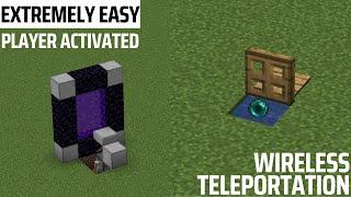 Wireless Teleportation using Fishing Rod | Dark | Minecraft 1.20