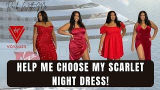 Packing Cruise Essentials | Virgin Voyages Scarlet Night  Red Dress Haul