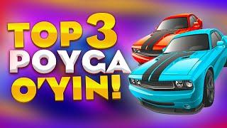  TOP-3 ANDROID UCHUN POYGA O’YINLAR! | UZPLEY