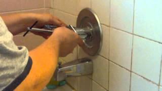 How to Remove a Stuck Shower  Faucet Handle