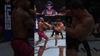 Yoel Romero Eats Huge Kick! 