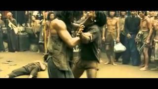 Tony Jaa is just a tad bit tipsy (Ong Bak 2 Drunken Style Fight Scene)