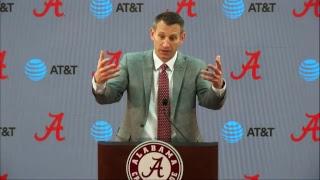 Watch as Alabama Men's Basketball introduces new Head Coach Nate Oats