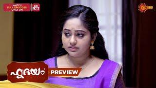 Hridhayam - Preview | 21 June 2025 | Surya TV Serial