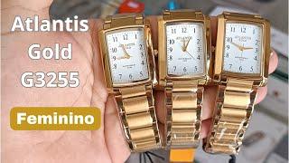 Relógio Atlantis Gold G3255 Feminino