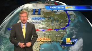 High Pressure system dominates Md. weather