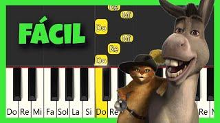 Shrek 2 - Vive La Vida Loca - TUTORIAL DE PIANO FÁCIL