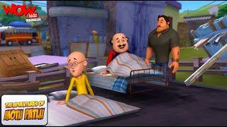 Motu Patlu Dalam Bahasa | semprotan bersin john | Wow Kidz Indonesia