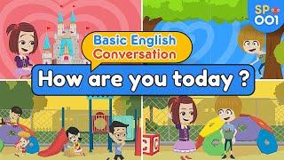 English Conversation Practice  001 How are you today | English Speaking Practice | Learn English