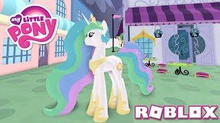 Cantertown! Roblox: Roleplay is Magic - My Little Pony 3D ~ Princess Celestia