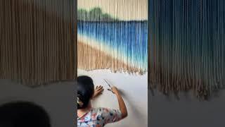 DIY Fiber Art | Boho Art | Coastal Art | Beach Art | Nautical Art | Modern Boho | Bohemian Decor