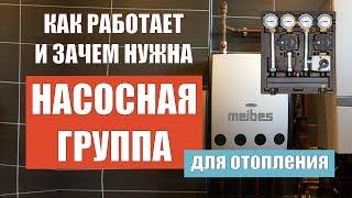 Насосно-смесительный узел для отопления и теплого пола Meibes