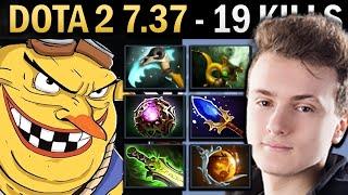 Techies Gameplay Miracle with 19 Kills and Vyse - Dota 2 7.37