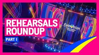 Eurovision Rehearsals Roundup - Part 1 | Liverpool 2023 | #UnitedByMusic 