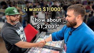 I Overpaid on Purpose for His Binder! | Pokémon Vendor POV at Houston Collect-a-Con