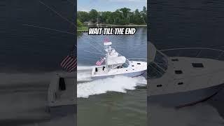 Hard To Believe This Is The Same Boat  #boat #restoration #pursuit #redo #green #orange #boating