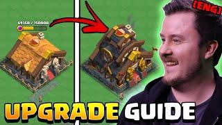 WHAT to Upgrade FIRST - BEST Clan Capital Upgrade Guide (Clash of Clans)