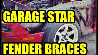 Explanation & Installation of Garage Star Fender Braces! (Miata)