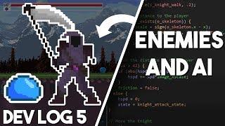 Awoken Devlog #5 - Enemies & AI - Indie Game