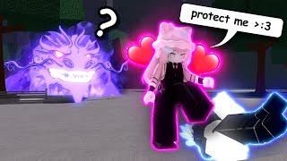 Bro Couldn't Protect His E-Girl  | (The Strongest Battlegrounds)