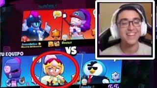 TREBOR JUEGA CON SU God main JANET  #brawlstars