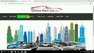 Final Year Java Project | Online Car Rental | Using Jsp Servlet In MVC Pattern