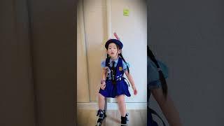 Officer Rabbit wants to leave him at home with a child#Short #Officer Rabbit #angel